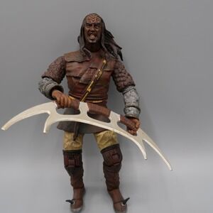 Star Trek Enterprise Klaang Klingon Complete Action Figure Art Asylum 2002